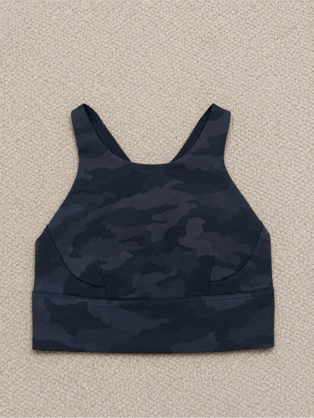 lululemon athletica Energy High-Neck Bra Heritage Camo sz 8